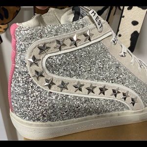 Vintage Havana Ray Glitter High Top